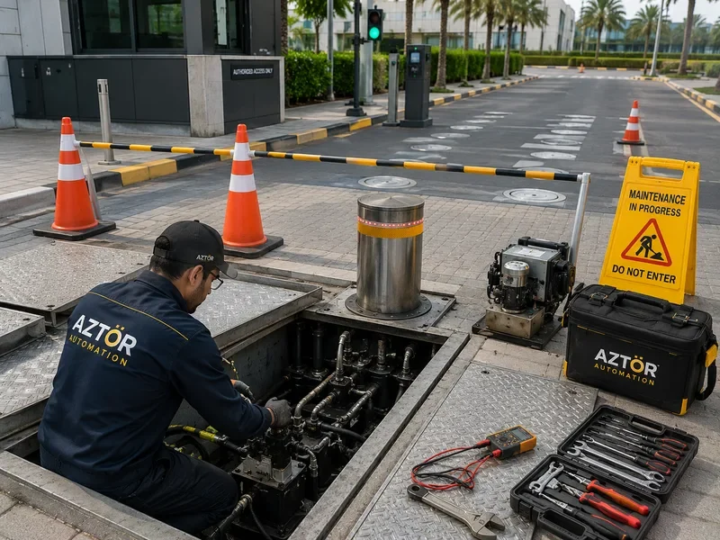 Automatic Bollards