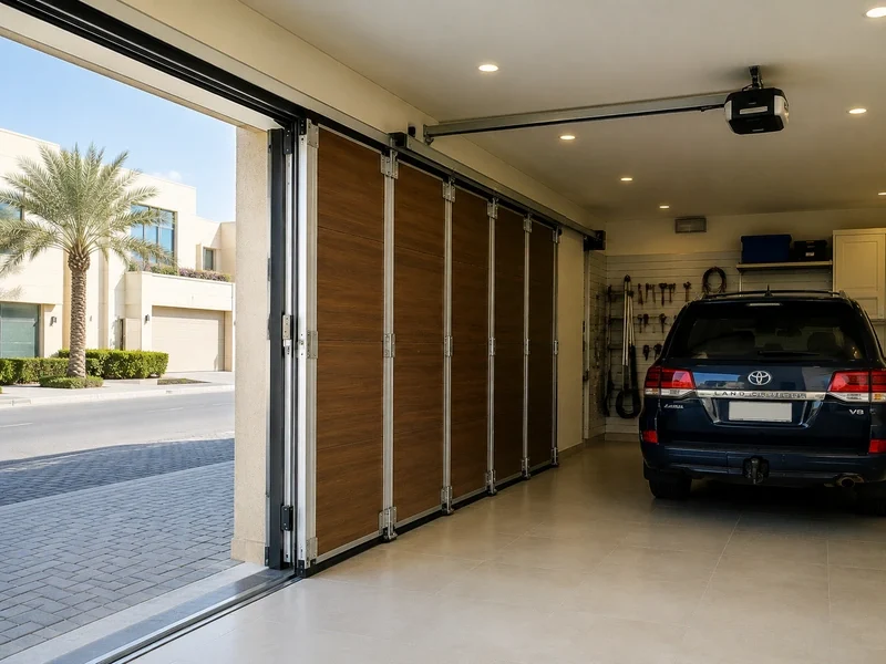 Automatic Side-Sliding Garage Doors