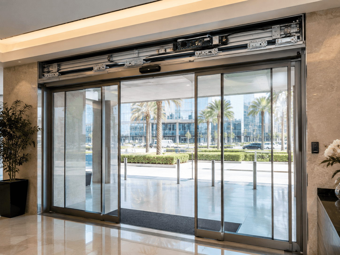 Automatic Sliding Glass Doors