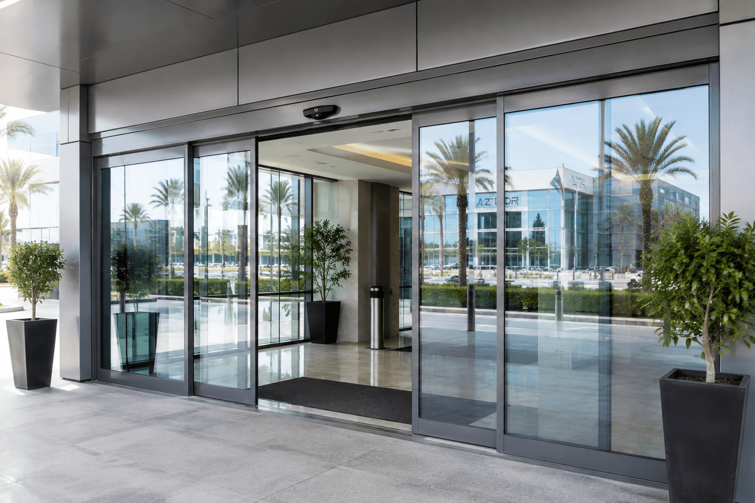 Automatic Sliding Glass Doors