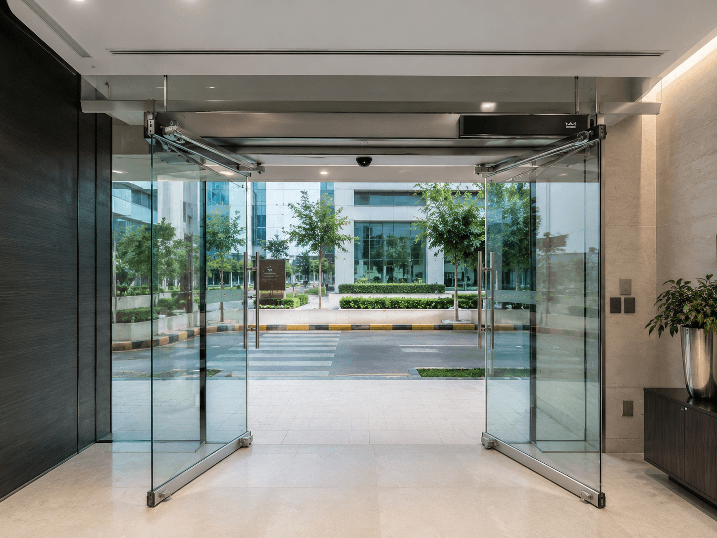 Automatic Swing Glass Doors