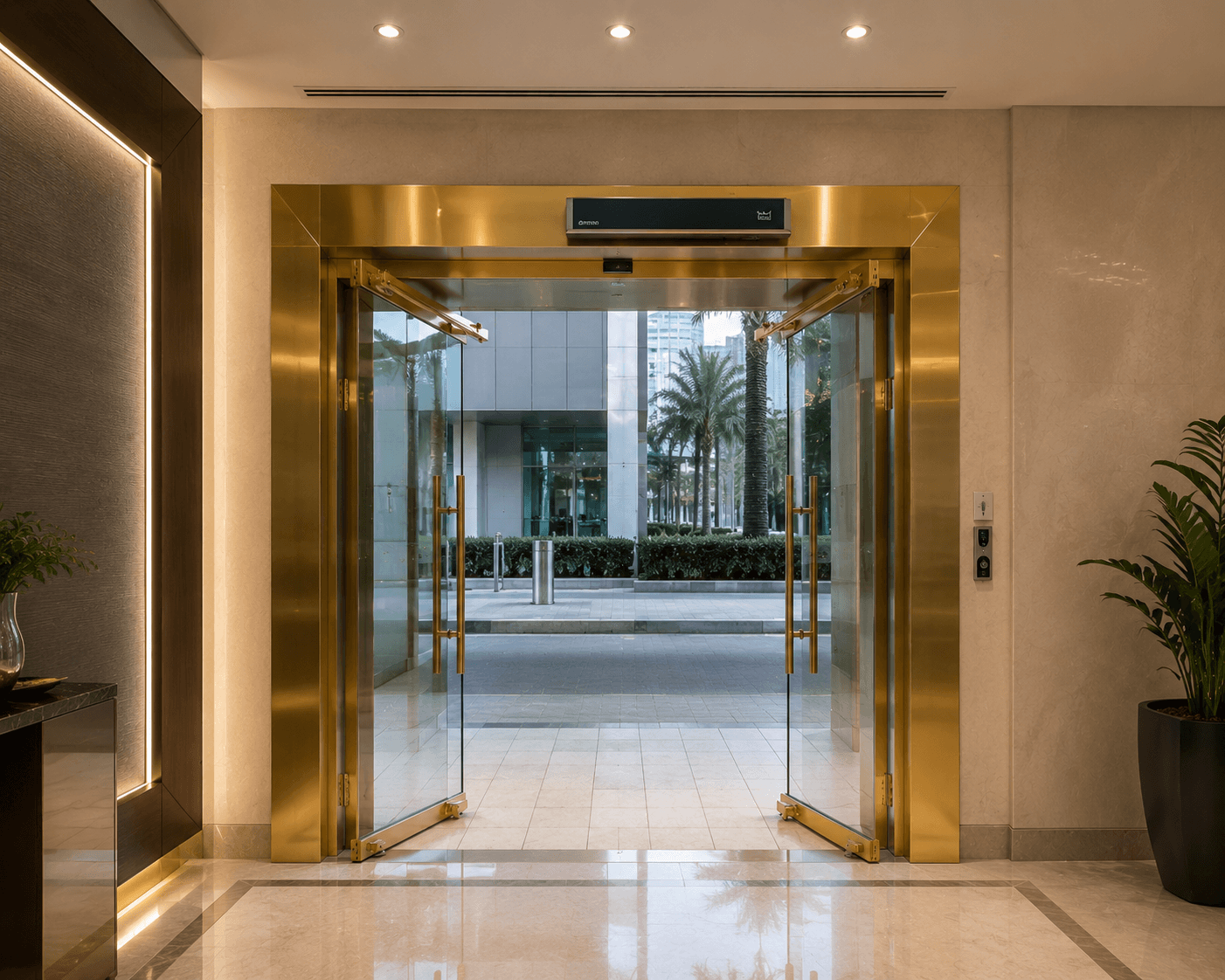 Automatic Swing Glass Doors