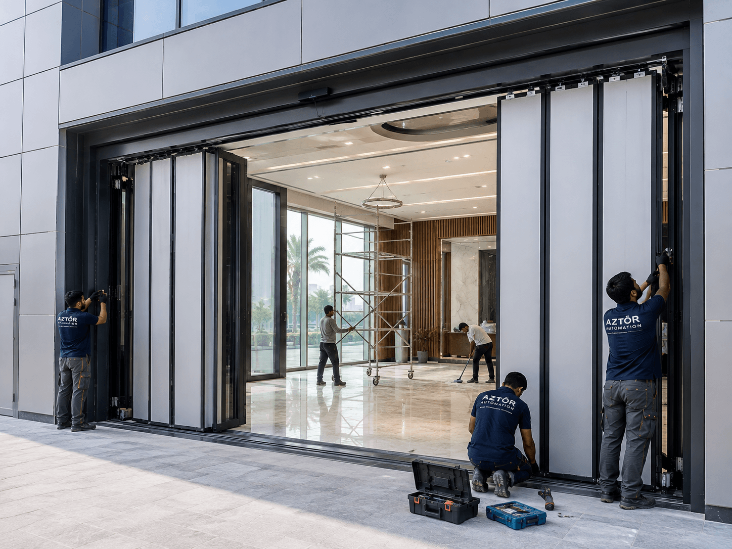 Automatic Telescopic Doors