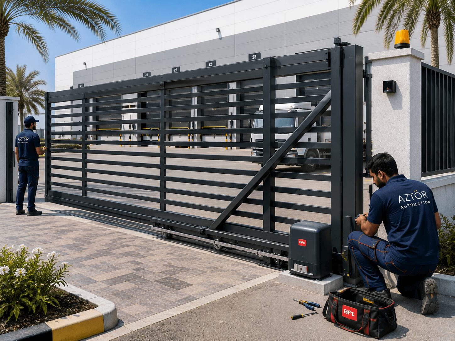 Cantilever Gates