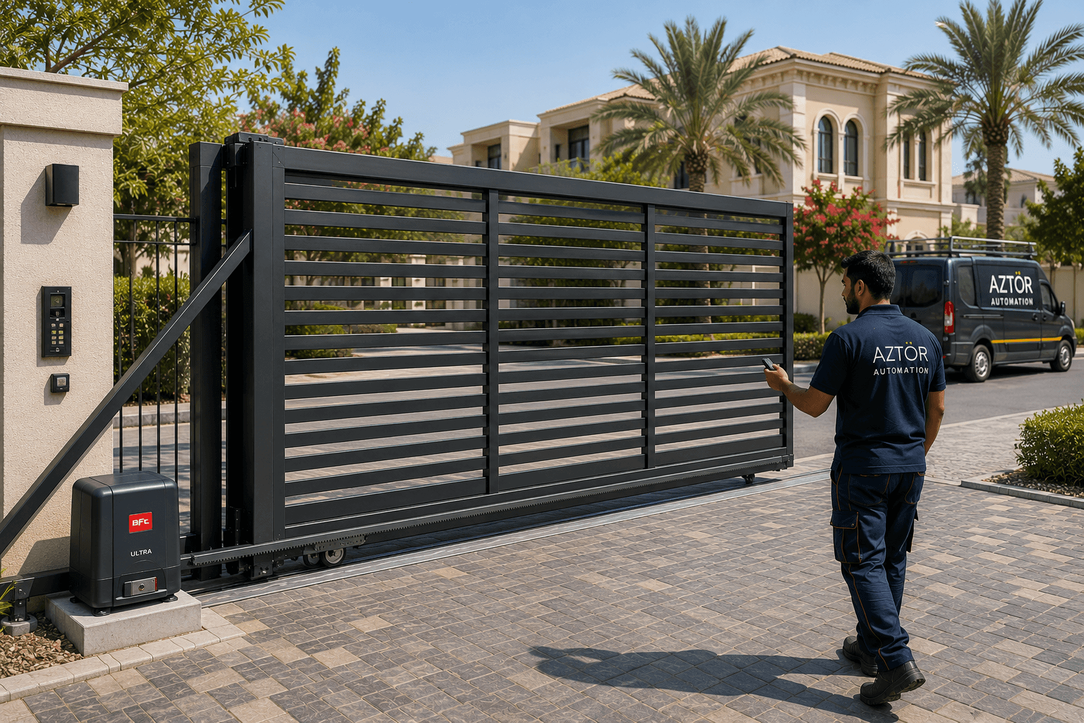 Cantilever Gates