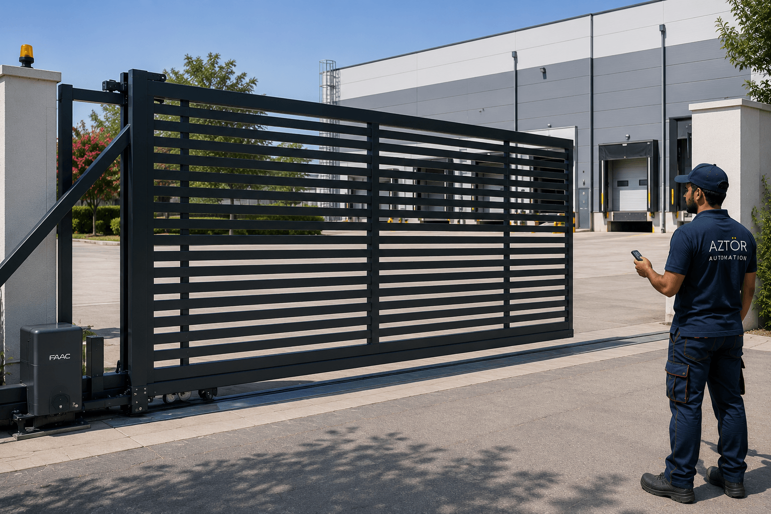 Cantilever Gates