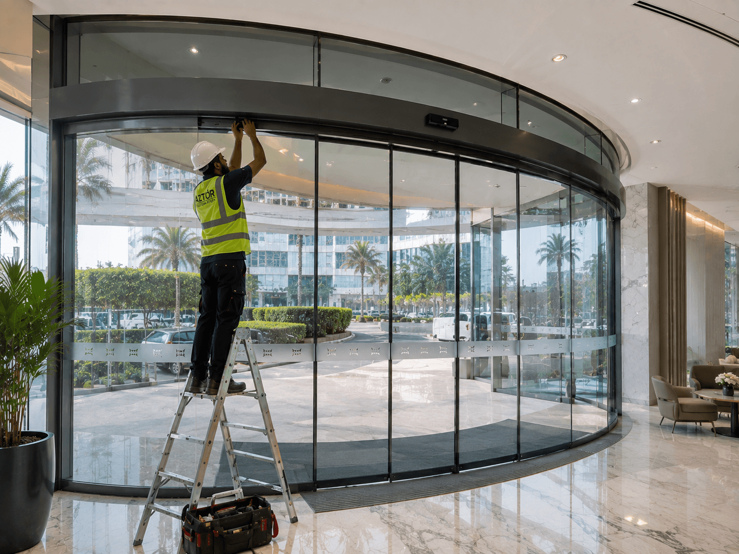 Curved Sliding Glass Doors