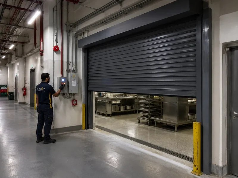 Fire Rated Rolling Shutters