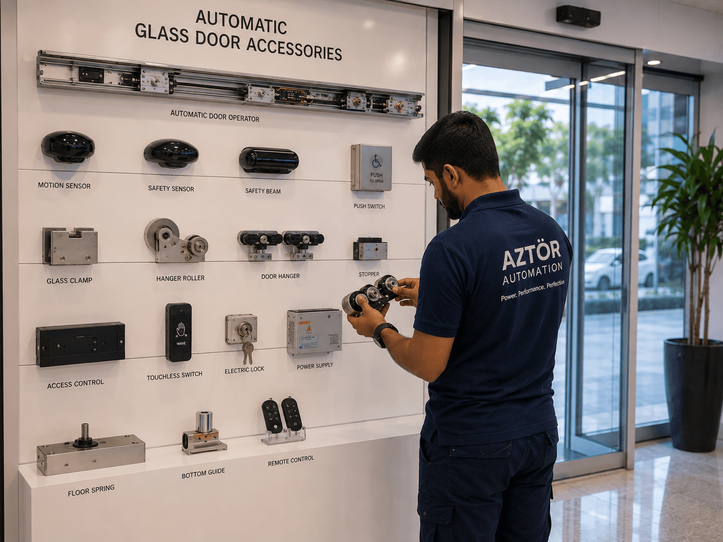 Glass Door Accessories