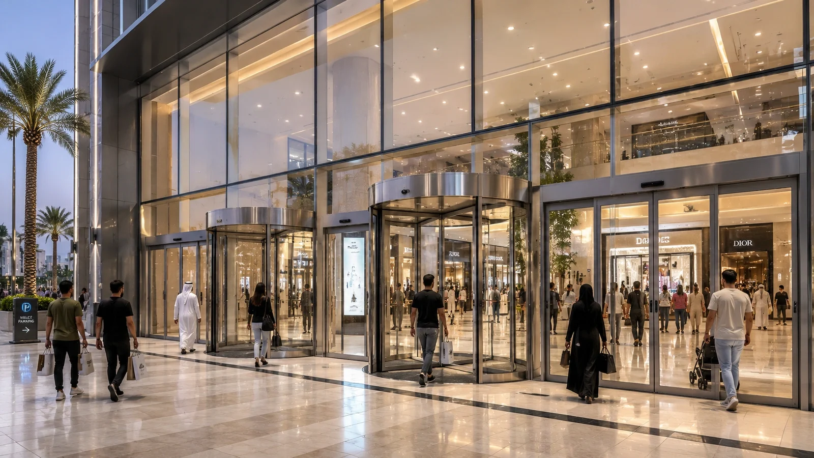 Grand Boulevard Mall Entrance Upgrade