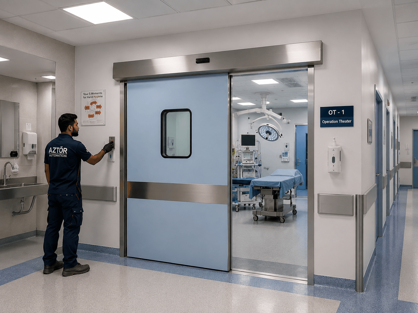 Hermetic Hospital Doors
