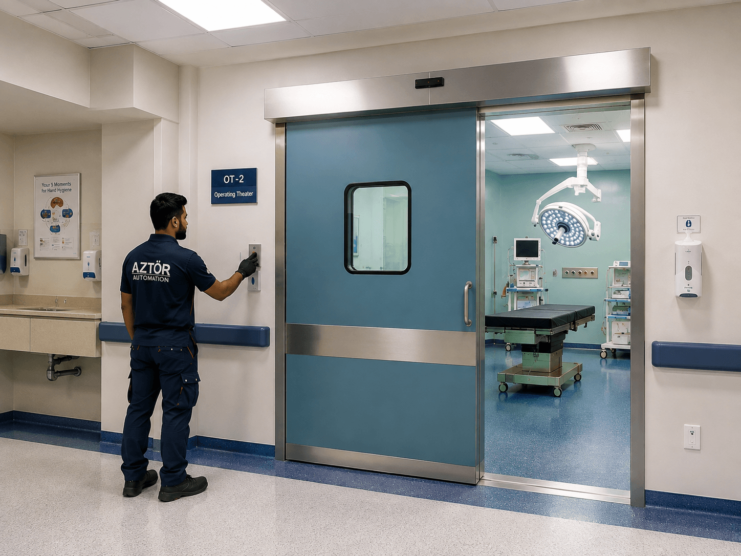 Hermetic Hospital Doors