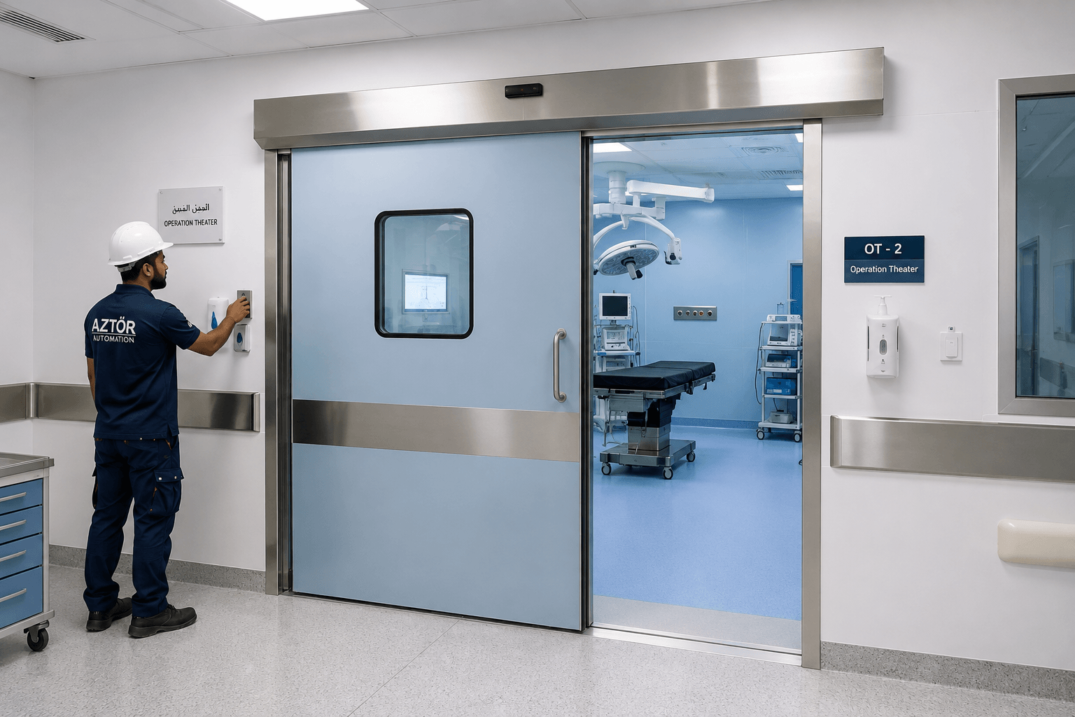 Hermetic Hospital Doors
