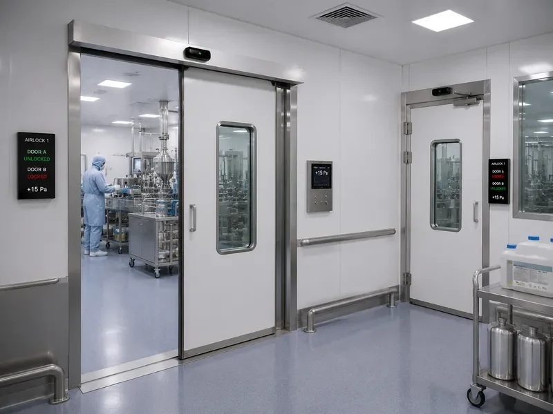 Industrial Cleanroom Doors