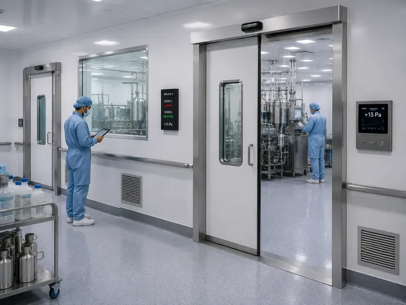 Industrial Cleanroom Doors