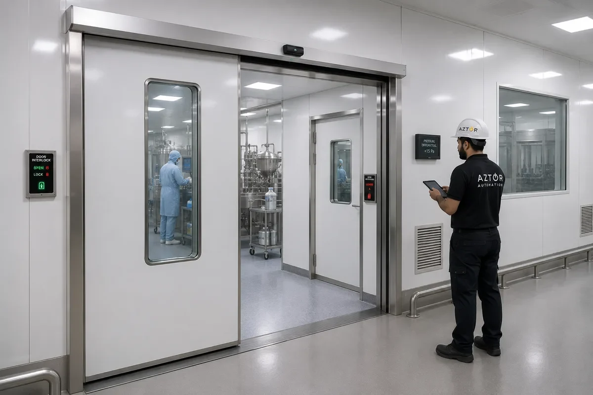 Industrial Cleanroom Doors