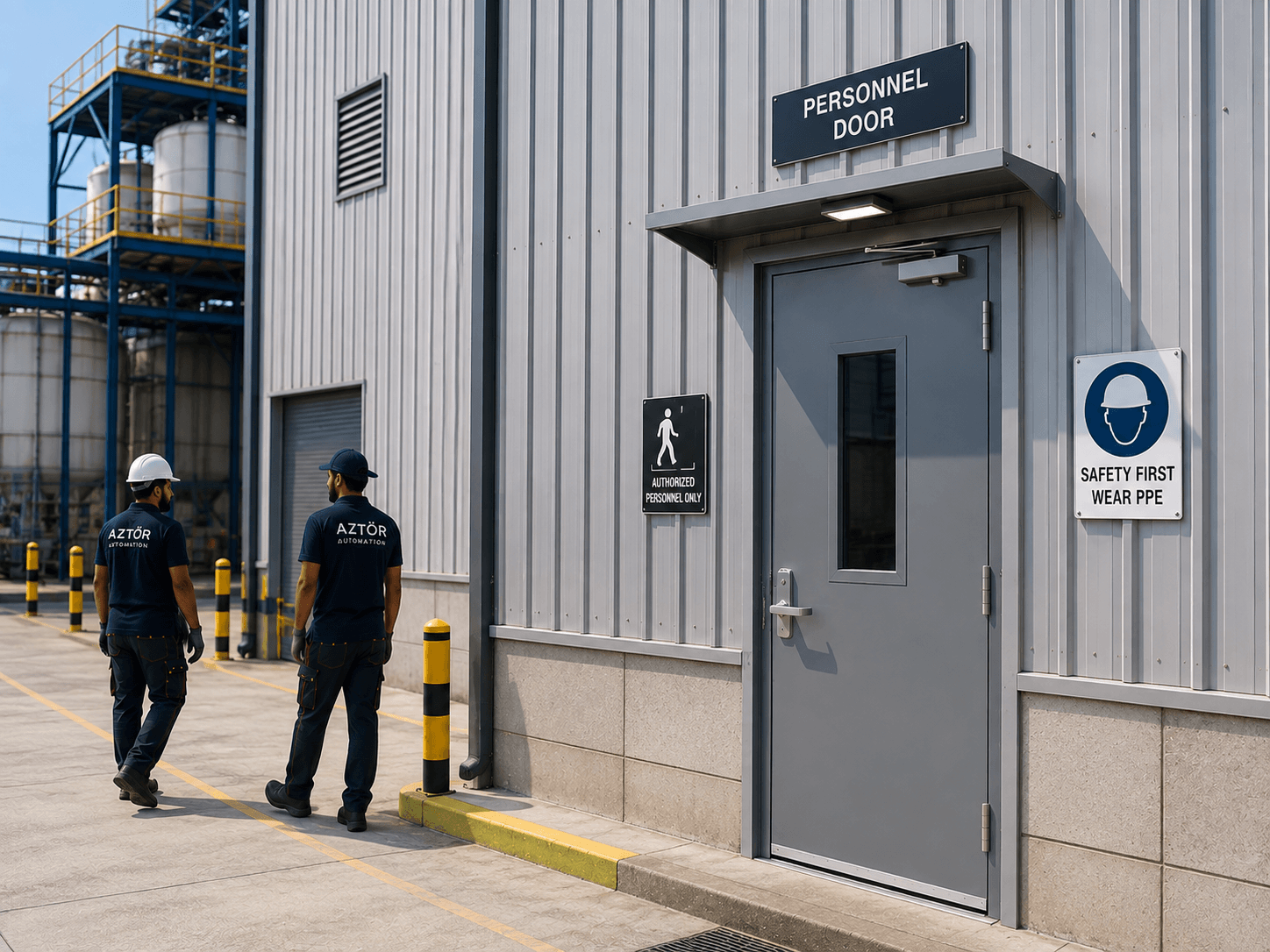 Industrial Personnel Doors
