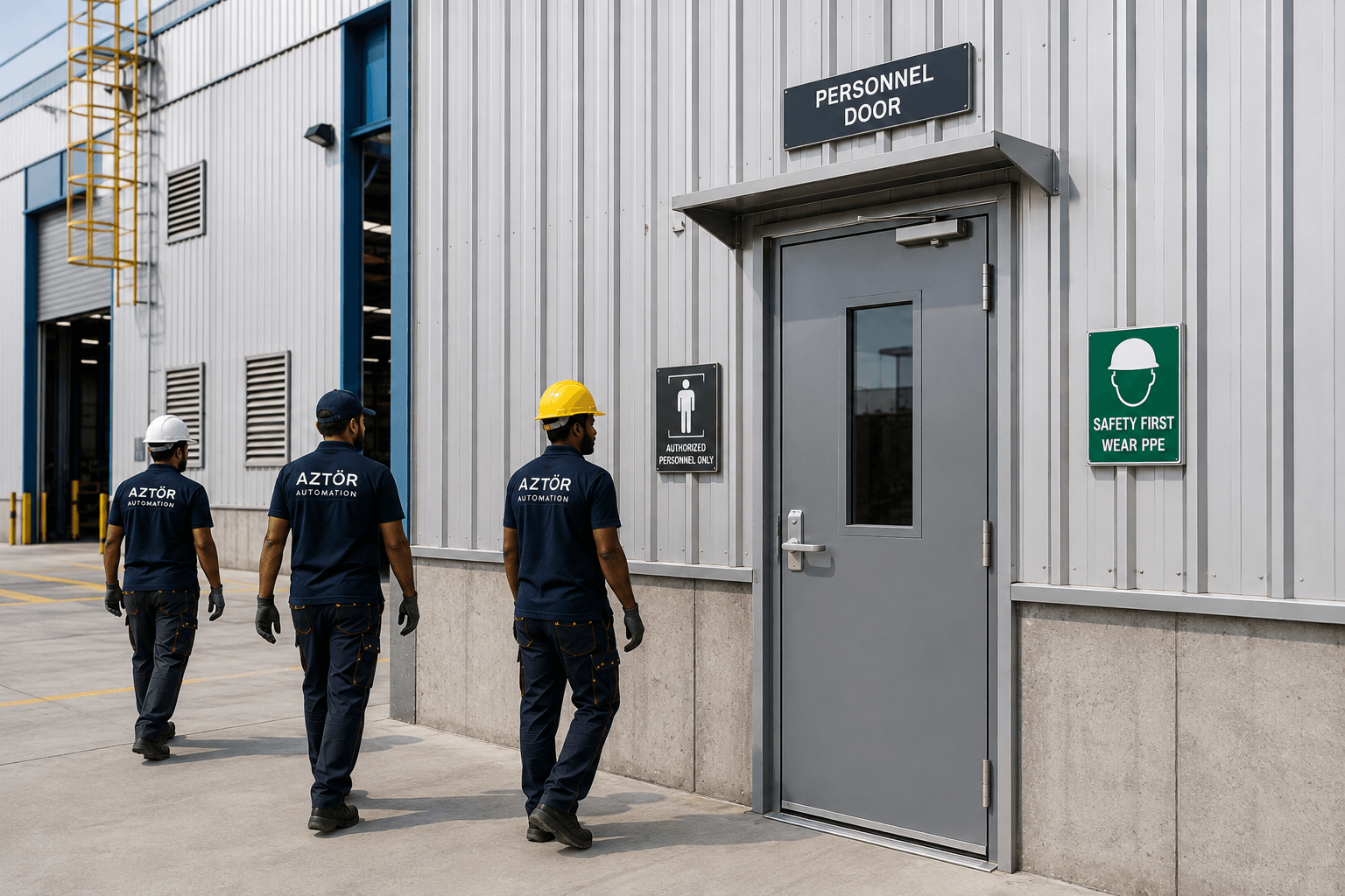 Industrial Personnel Doors