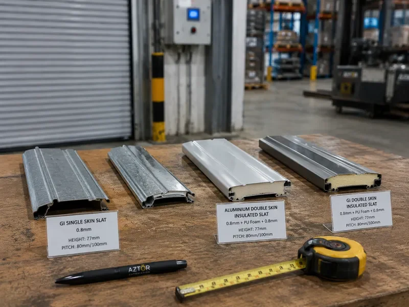 Insulated Rolling Shutters