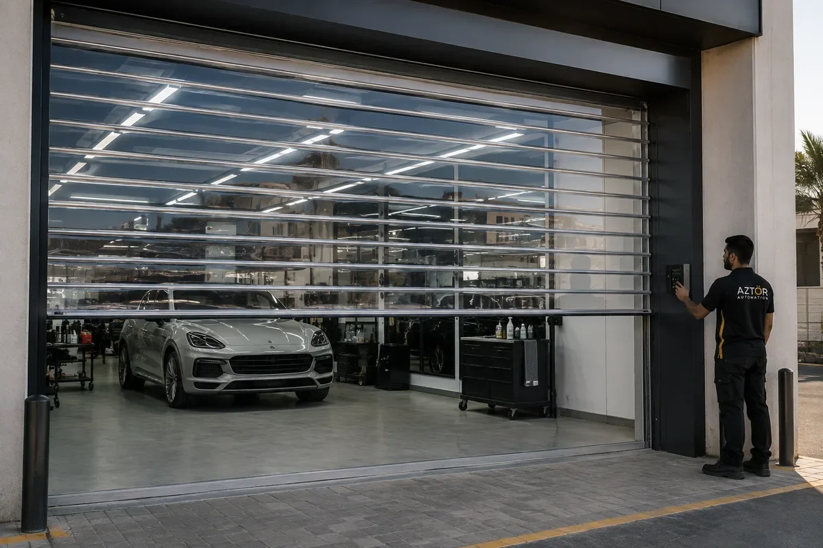 Polycarbonate Rolling Shutters