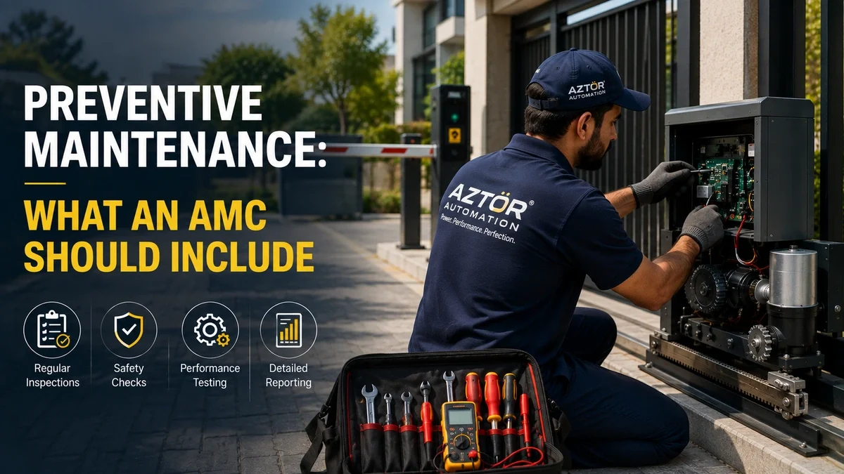 Preventive Maintenance: What an AMC Should Include