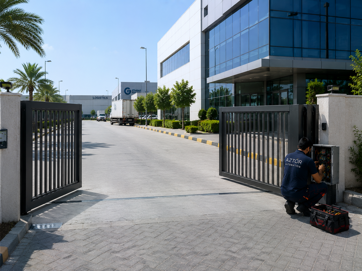 Trackless Gates