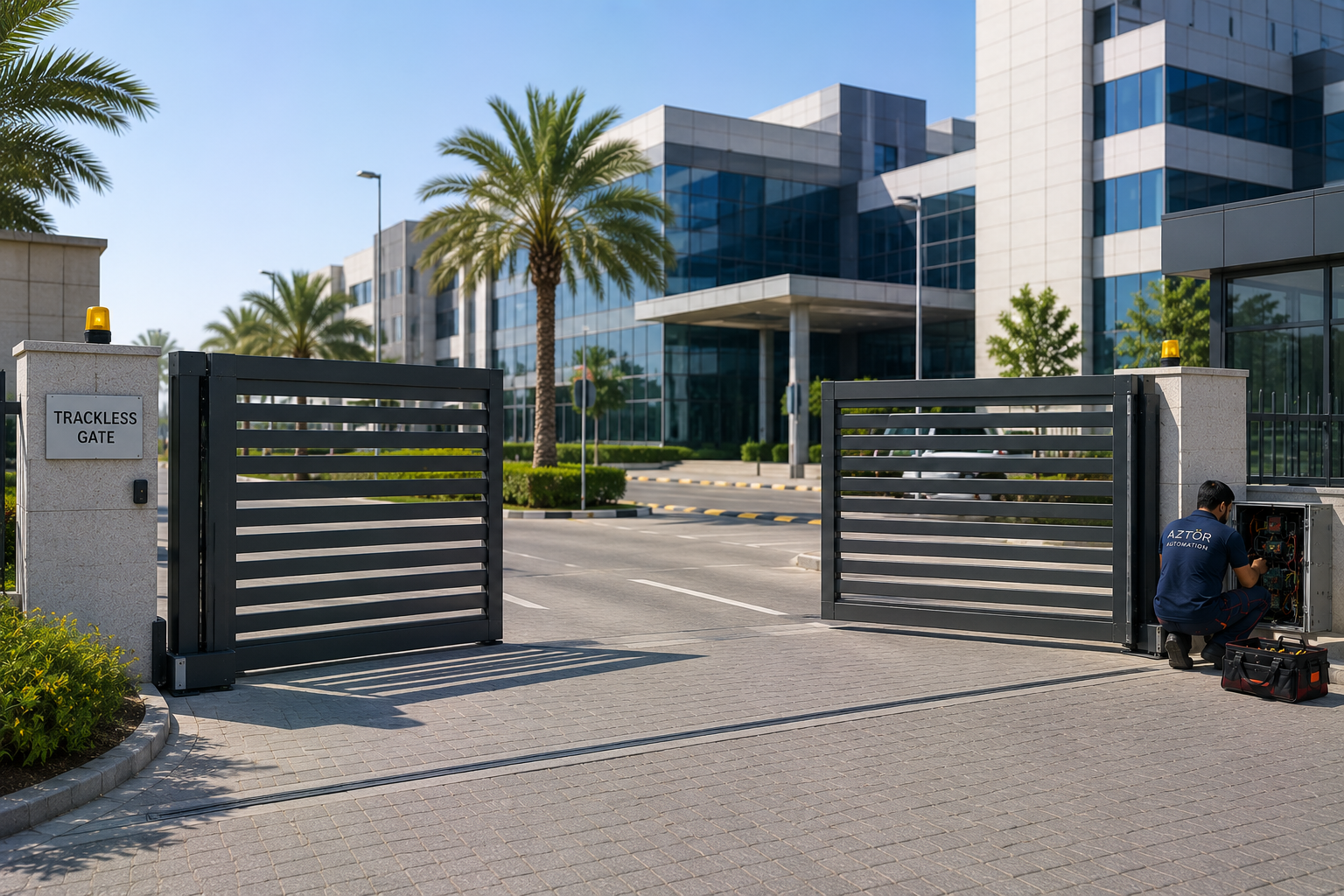 Trackless Gates