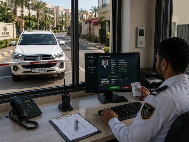 Visitor Vehicle Management